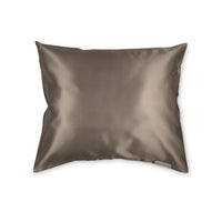 BeautyPillow Taupe satijnen kussensloop 60x70
