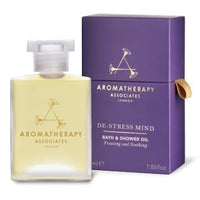 De-Stress Mind Bath & Shower OIl Aromatherapy Associates 55 ml.