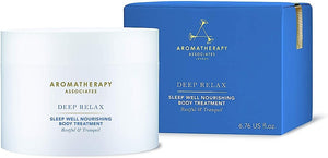 Deep Relax Sleep Well Nourishing Body Treatment Aromatherapy Associates 200 ml.